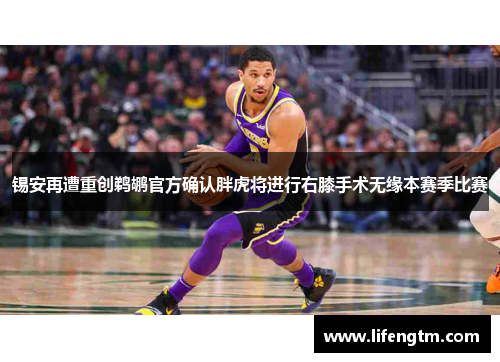 锡安再遭重创鹈鹕官方确认胖虎将进行右膝手术无缘本赛季比赛